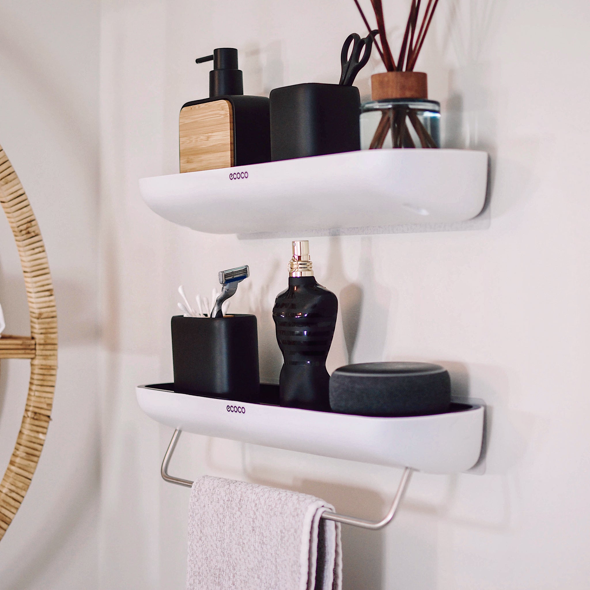 Adhesive Bathroom Shelf – Exquisite Avent